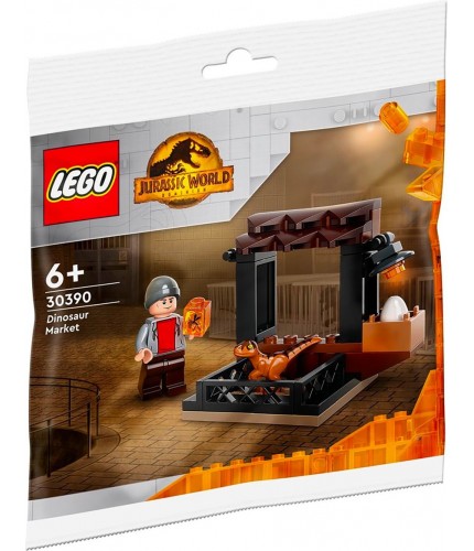  LEGO Jurassic Word Dominion 30390 Dinosaur Market Polybag